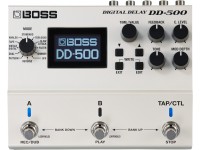 BOSS DD-500 painel de controlos